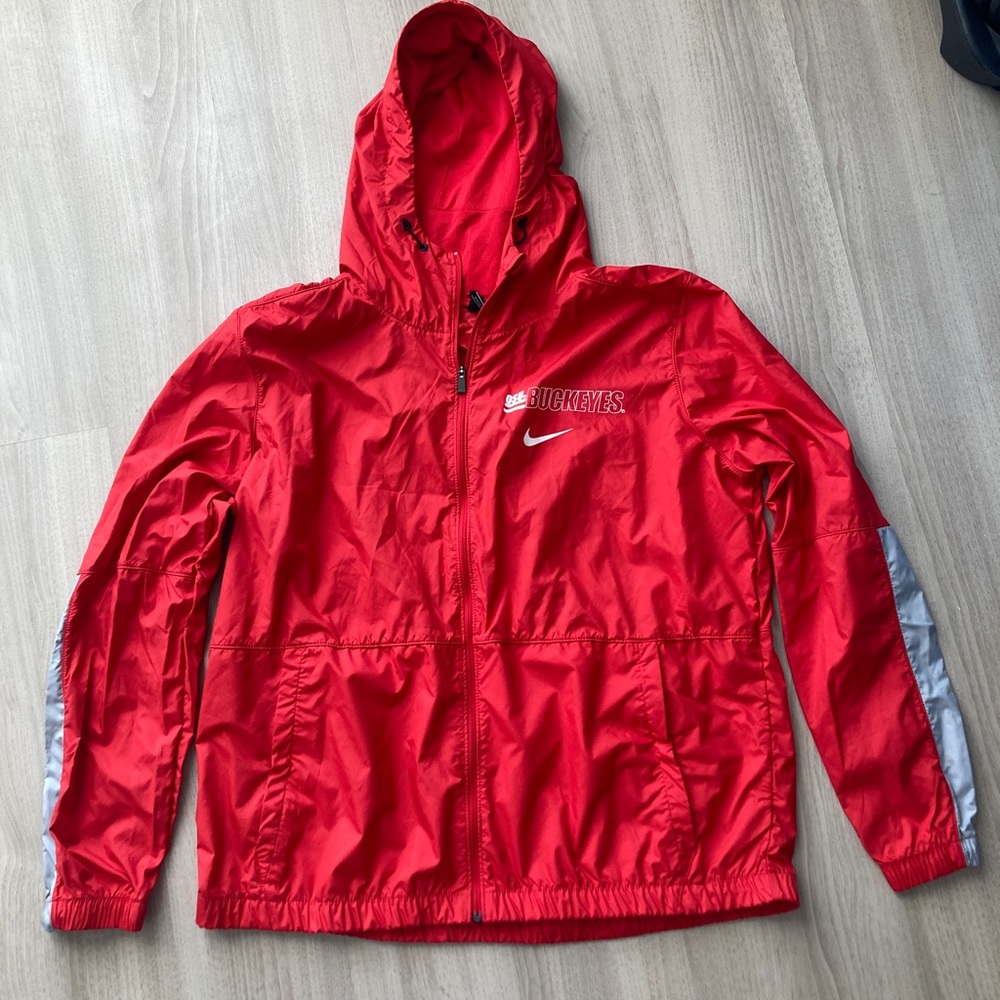 Ohio State Nike Women’s Zip Up Jacket (Large)